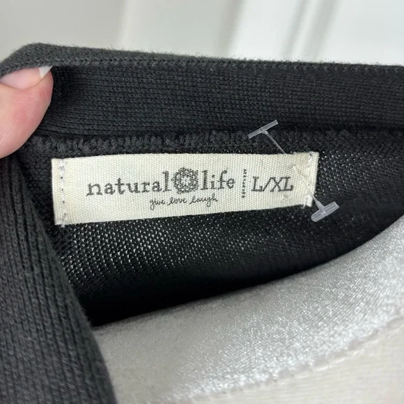 Natural Life Rainbow Grandpa Cardigan Size L/XL - Picture 4 of 5